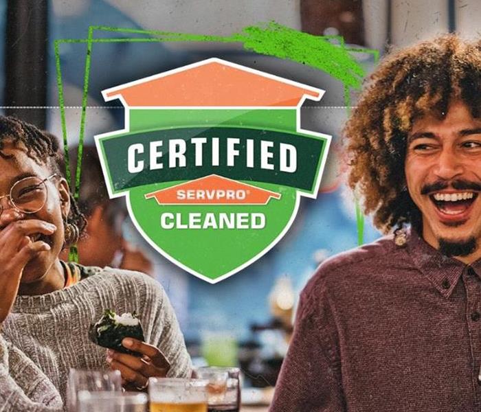 Certified: SERVPRO Clean seal image
